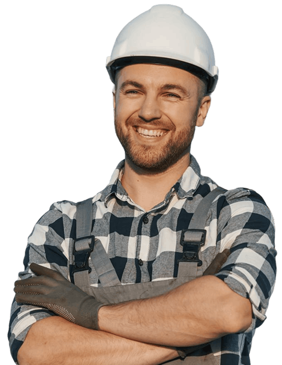 Smiling Men On Work